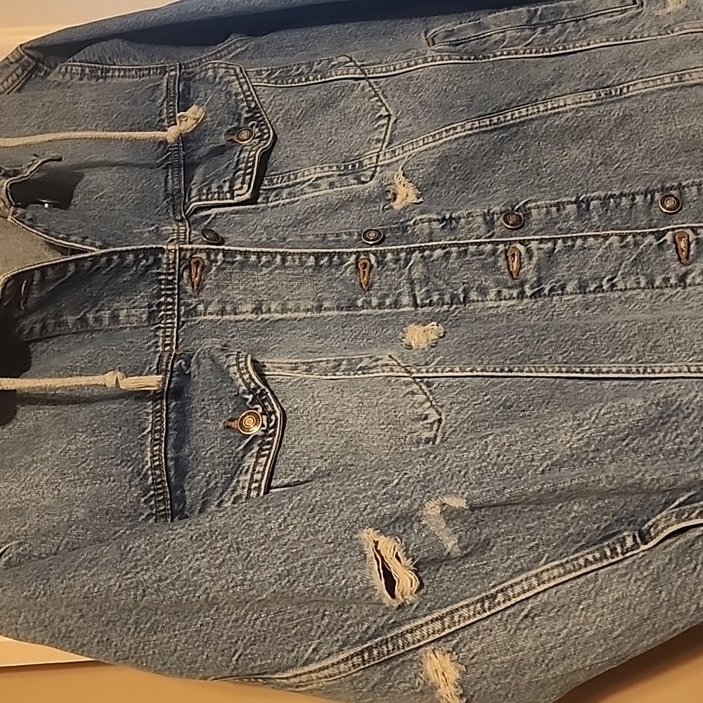 We The Free Flawless Hooded Denim Jacket - Picture 10 of 12